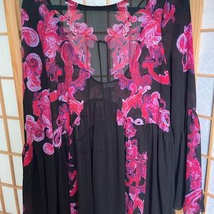 Free people floral tunic